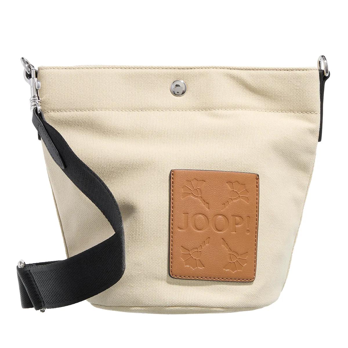 JOOP! Umhängetasche - Pezza Shirley Shoulderbag Svo - Gr. unisize - in Beige - für Damen von Joop!