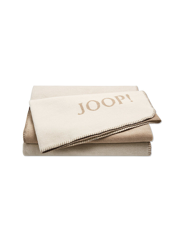 JOOP Wohndecke 150x200cm SPLIT Stein beige von Joop