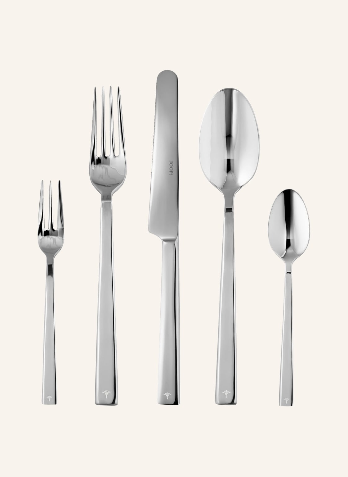 Joop! 30-Tlg. Besteck-Set Dining Glamour silber Joop! 30-Tlg. Besteck-Set Dining Glamour silber von Joop!