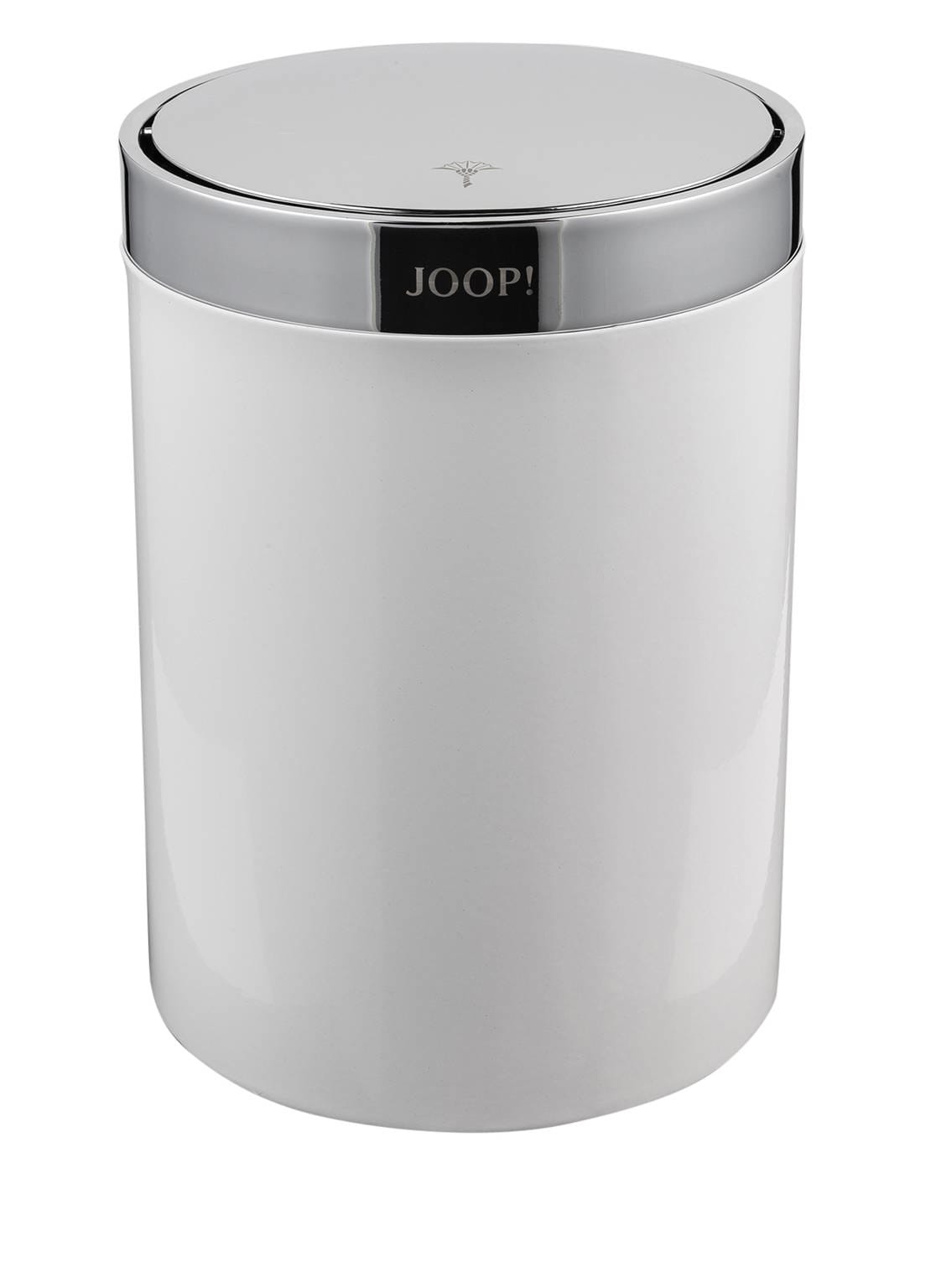 Joop! Badeimer Chromeline Mit Schwingdeckel weiss von Joop!