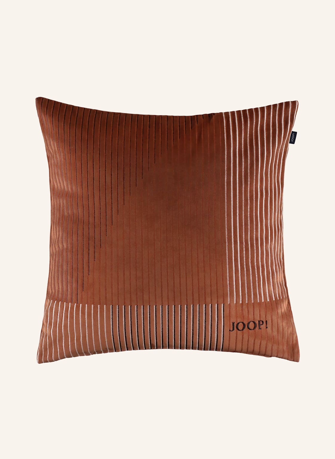 Joop! Dekokissenhülle J!Divided Aus Samt braun Joop! Dekokissenhülle J!Divided Aus Samt braun von Joop!