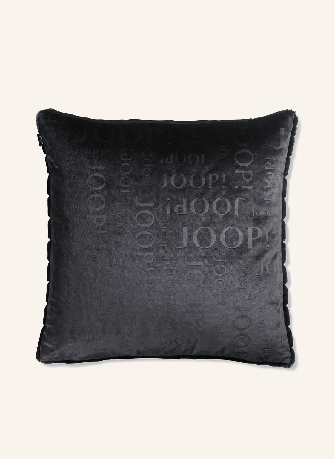 Joop! Samt-Dekokissenhülle Glam schwarz Joop! Samt-Dekokissenhülle Glam schwarz von Joop!