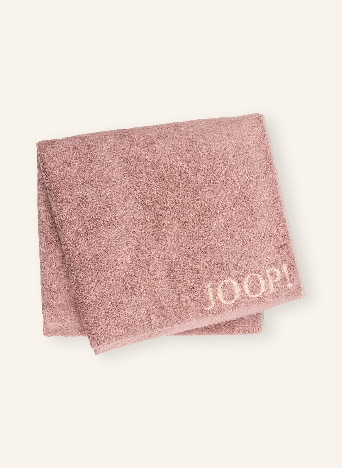 Joop! Duschtuch Classic Doubleface rosa von Joop!