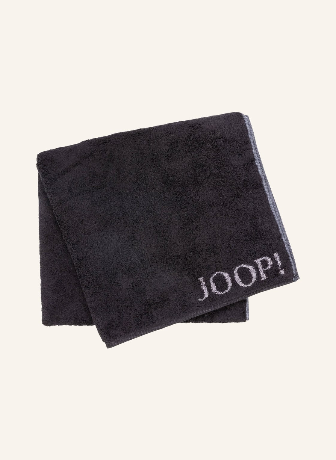 Joop! Duschtuch Classic Doubleface schwarz Joop! Duschtuch Classic Doubleface schwarz von Joop!