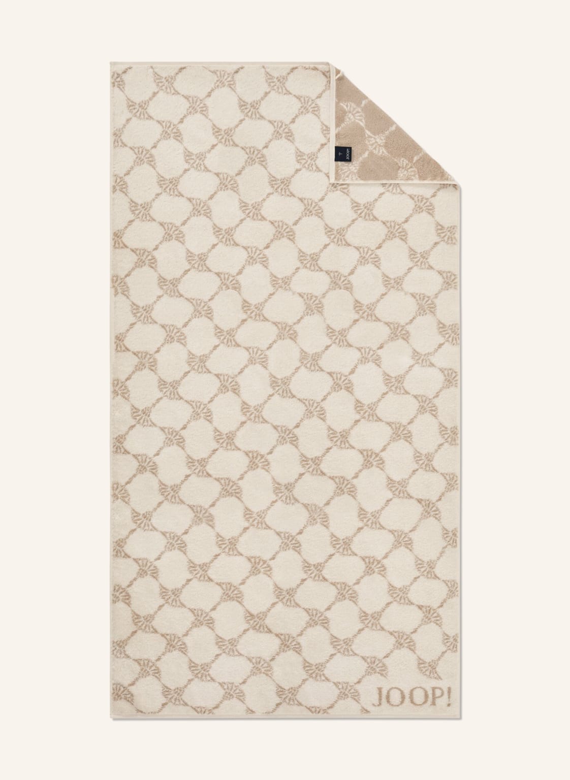 Joop! Duschtuch Cornflower beige Joop! Duschtuch Cornflower beige von Joop!