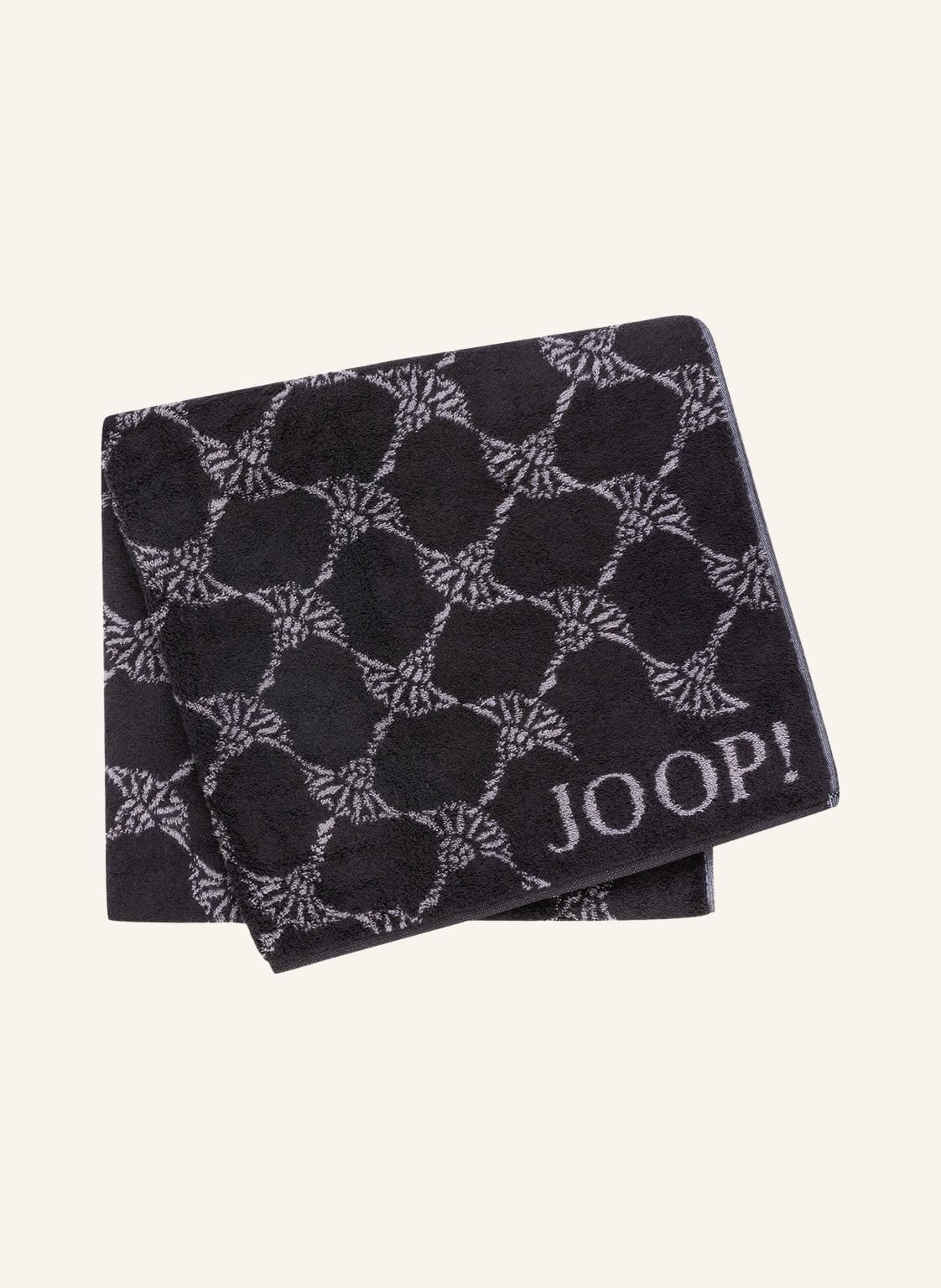 Joop! Duschtuch Cornflower schwarz von Joop!