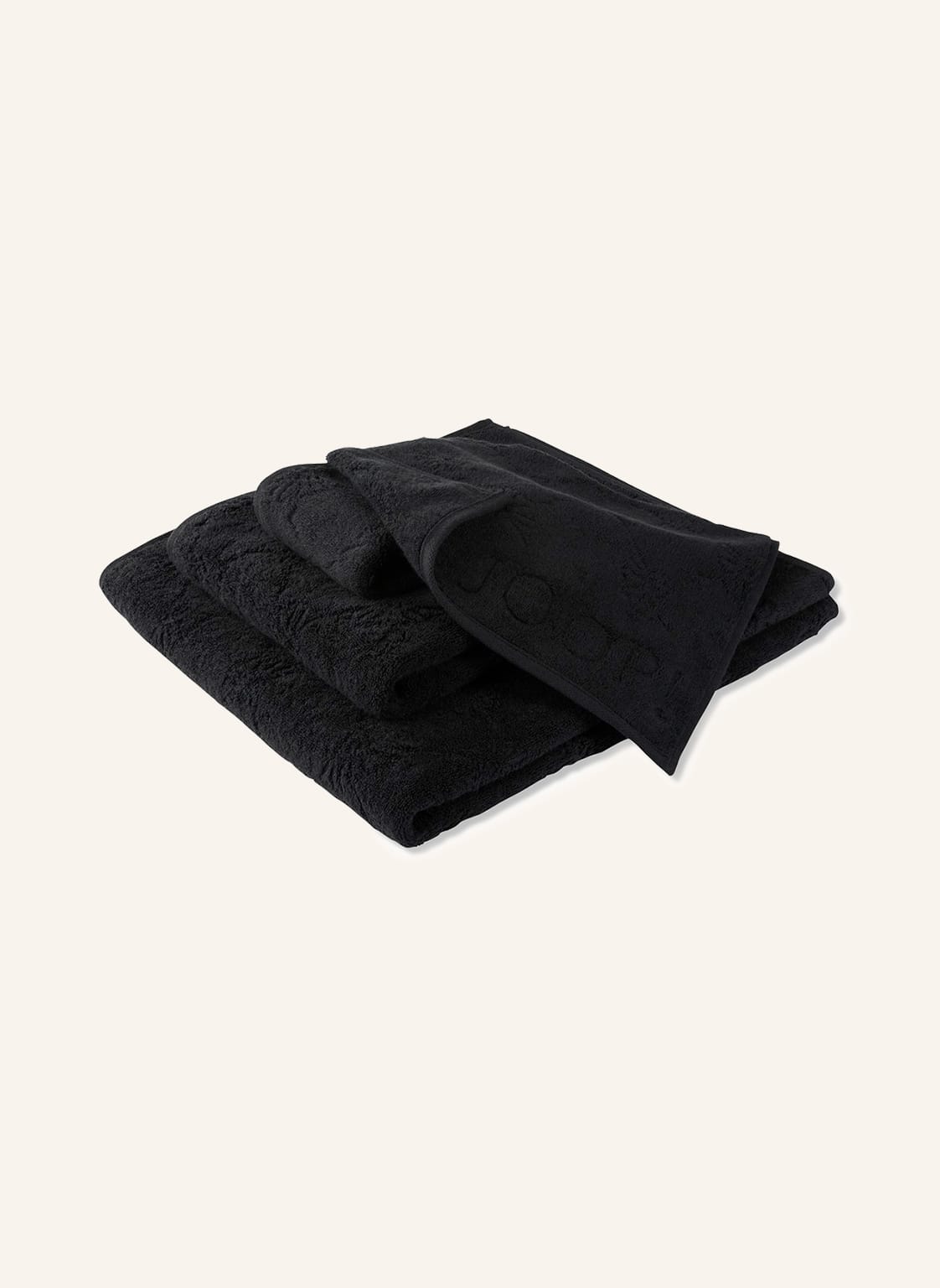 Joop! Duschtuch Uni Cornflower schwarz Joop! Duschtuch Uni Cornflower schwarz von Joop!