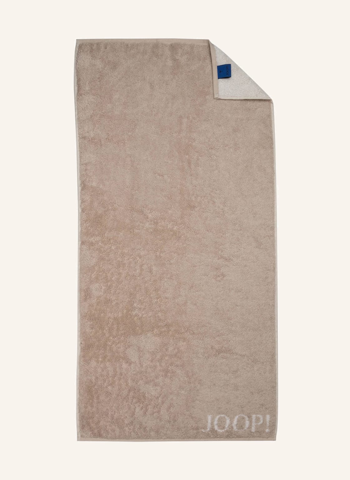 Joop! Handtuch Classic Doubleface beige Joop! Handtuch Classic Doubleface beige von Joop!