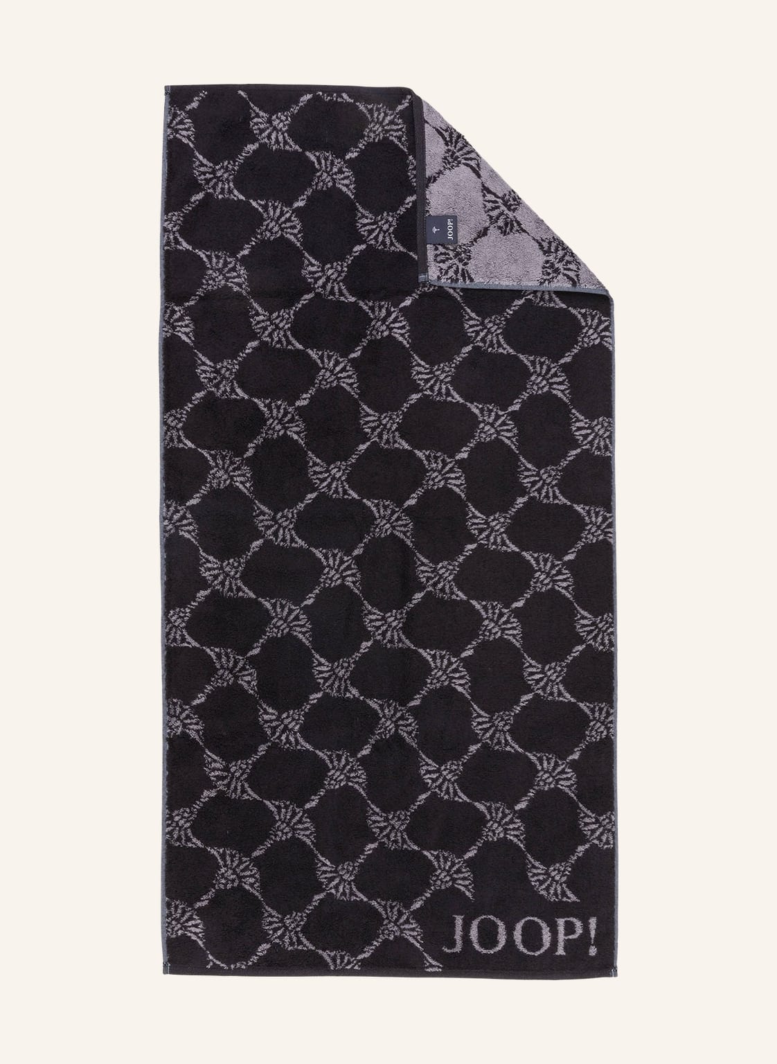 Joop! Handtuch Cornflower schwarz Joop! Handtuch Cornflower schwarz von Joop!