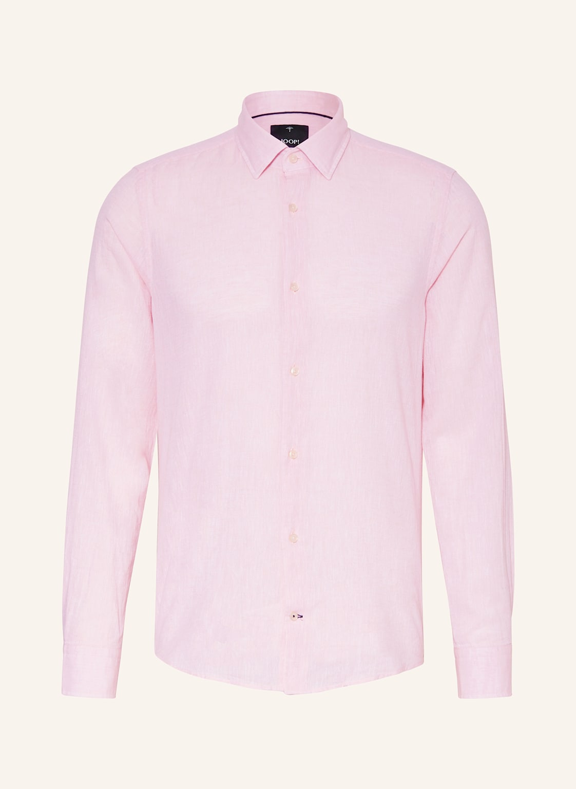 Joop! Hemd Pit Slim Fit Mit Leinen pink Joop! Hemd Pit Slim Fit Mit Leinen pink von Joop!