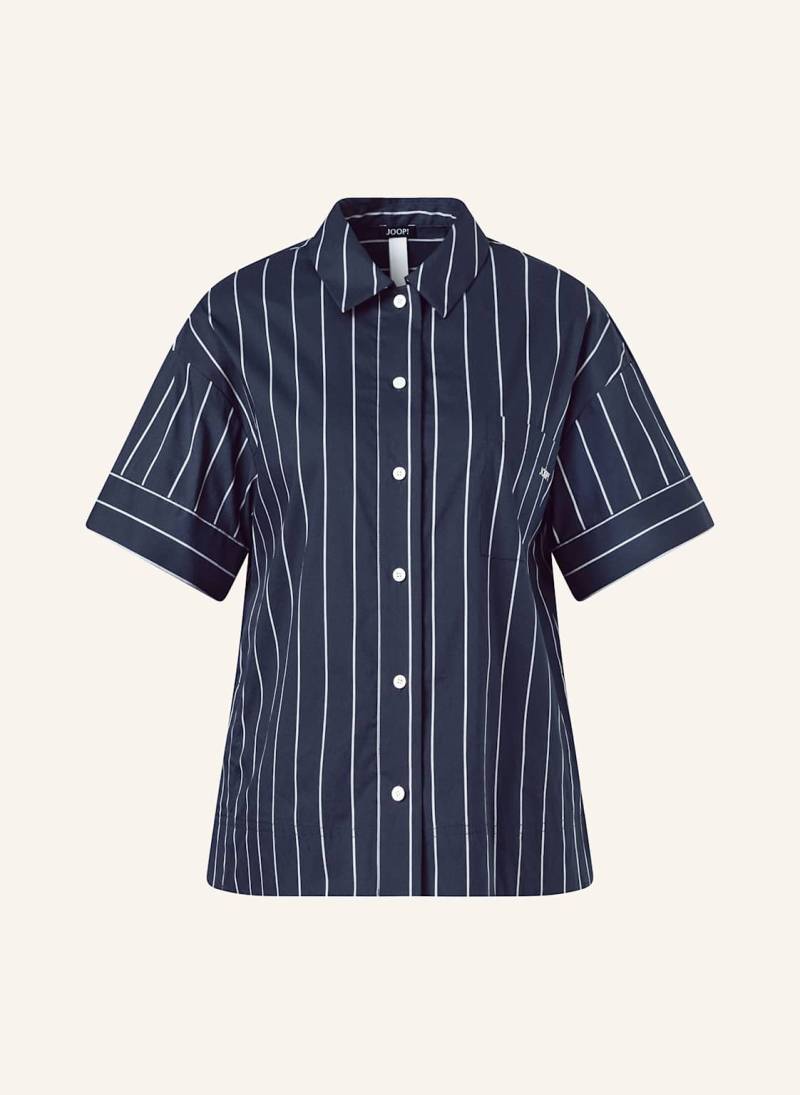 Joop! Hemdbluse Beatrice blau von Joop!