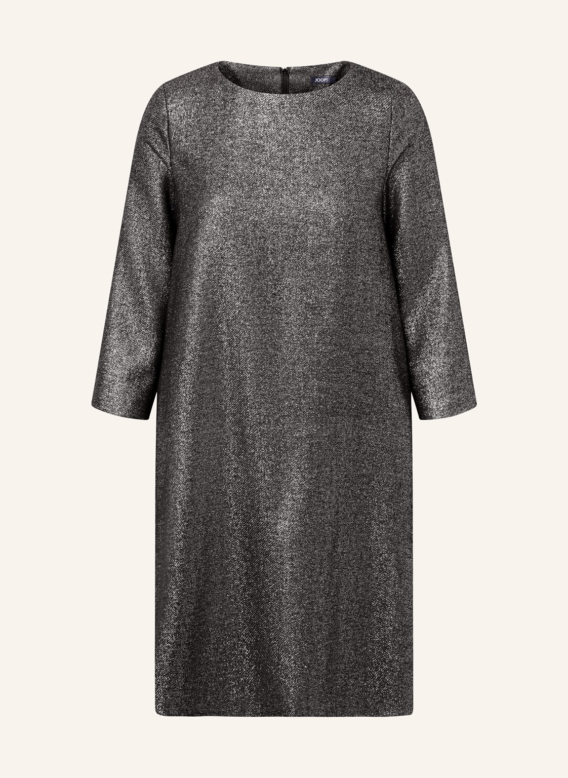 Joop! Kleid Mit 3/4-Arm Und Glitzergarn schwarz von Joop!