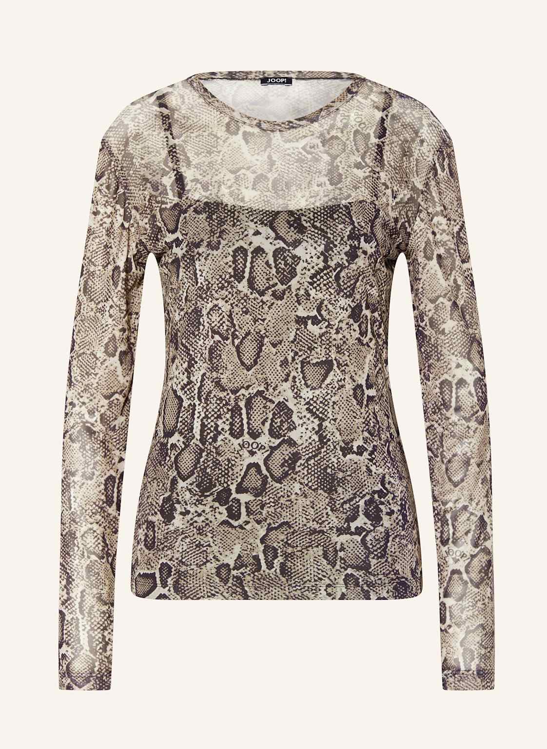 Joop! Mesh-Longsleeve Tara beige von Joop!