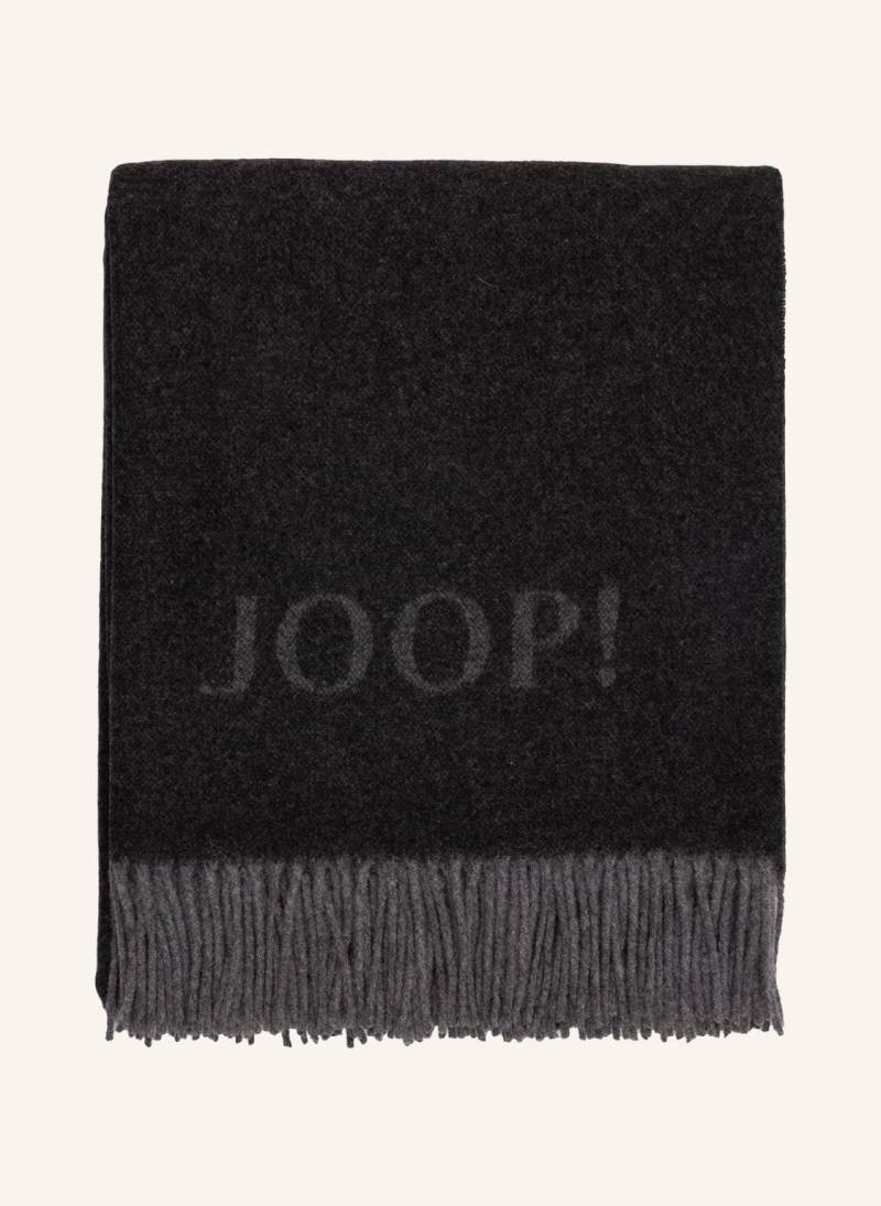 Joop! Plaid Fine Doubleface grau von Joop!