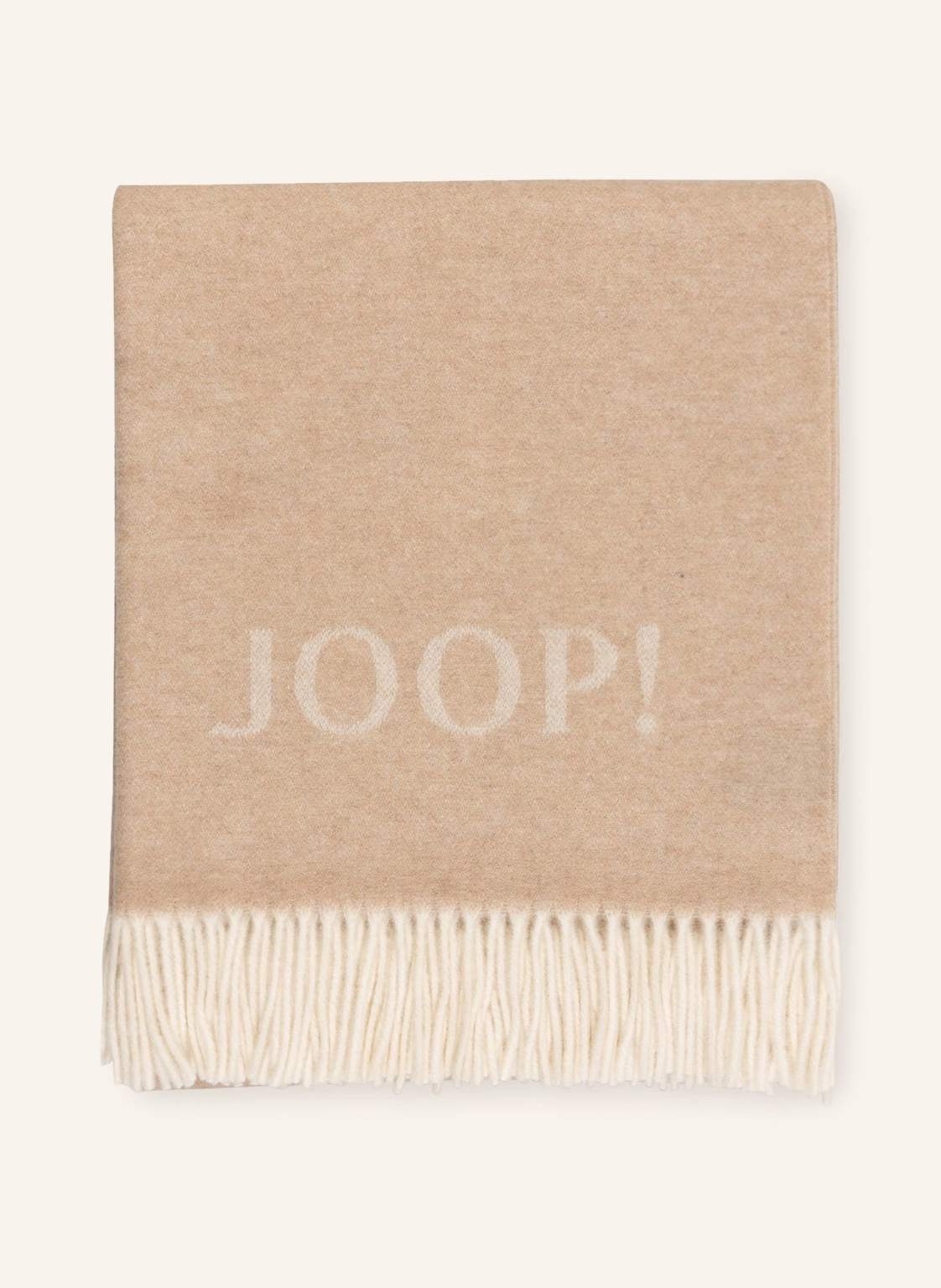 Joop! Plaid Fine Doubleface weiss von Joop!