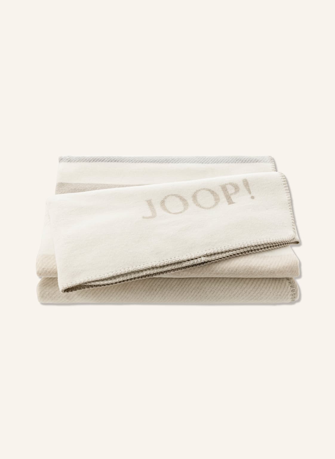 Joop! Plaid Joop! Shutter beige von Joop!