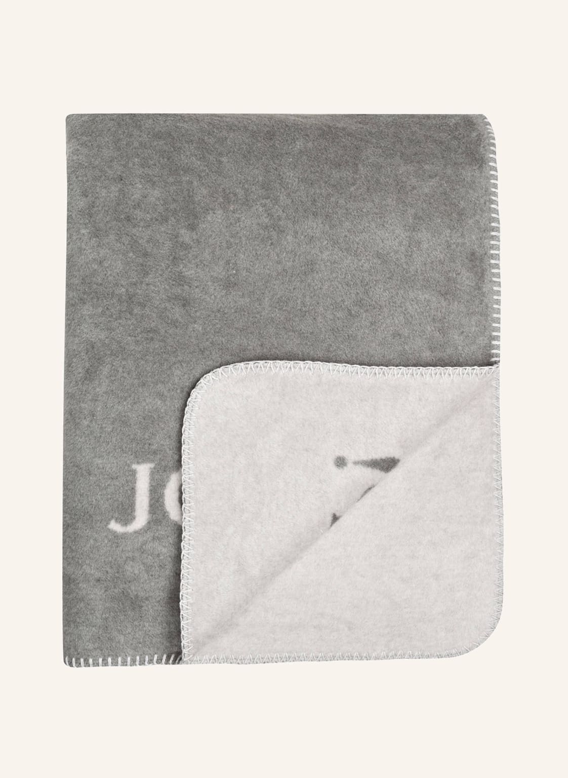 Joop! Plaid Uni Doubleface grau Joop! Plaid Uni Doubleface grau von Joop!