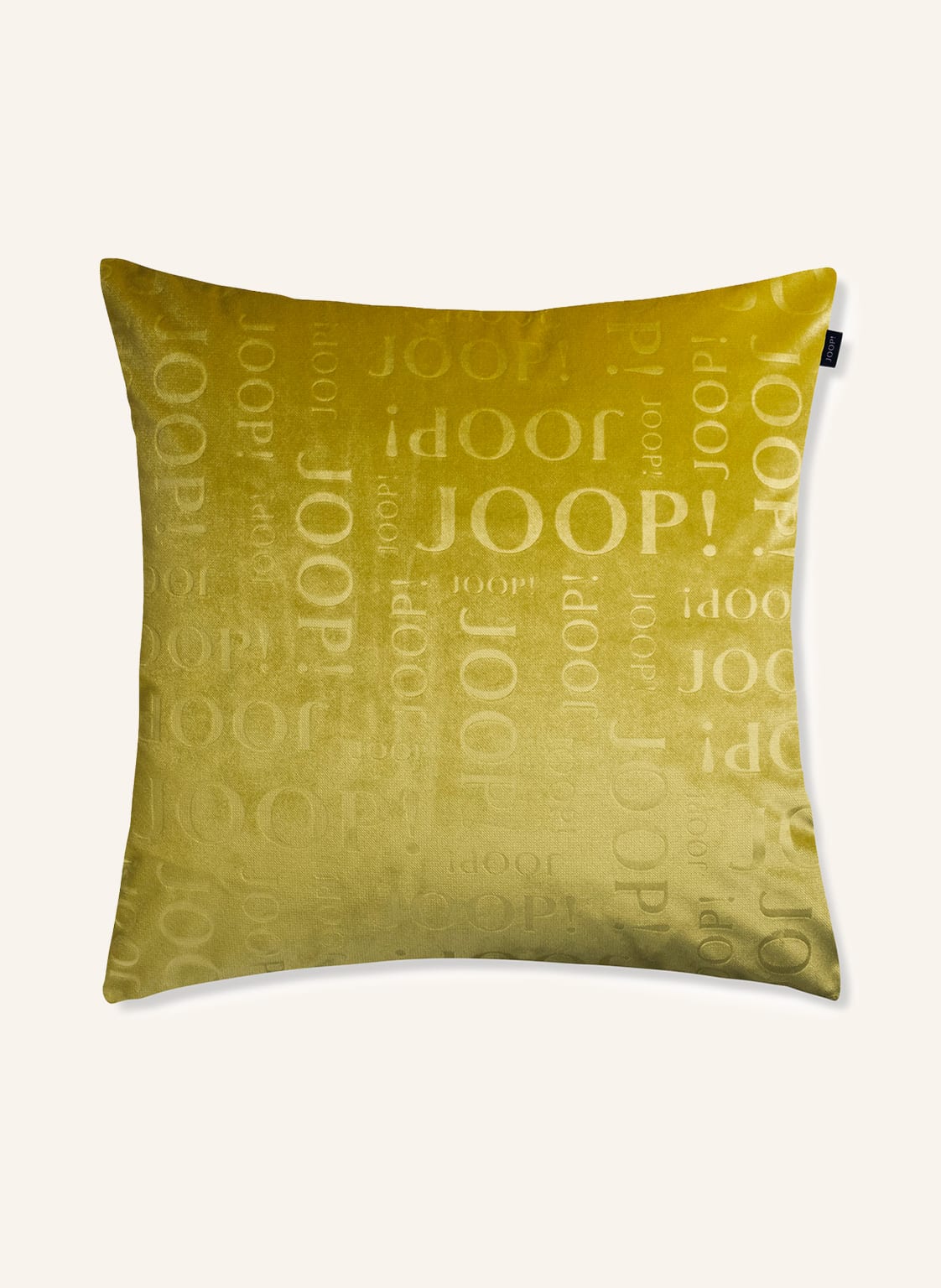 Joop! Samt-Dekokissenhülle Match gelb Joop! Samt-Dekokissenhülle Match gelb von Joop!