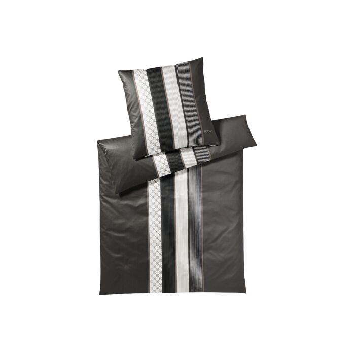Joop! Satin Bettwäsche Cornflower Stripe – Duvetbezug – 240x240 cm von Joop!