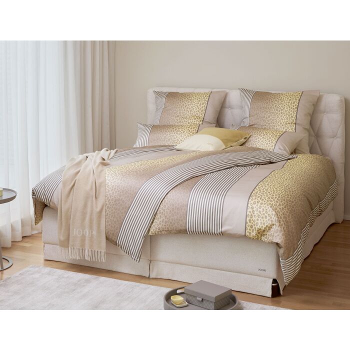 Joop! Satin Bettwäsche Leo mit Leopardenmuster – Duvetbezug – 200x210 cm von Joop!