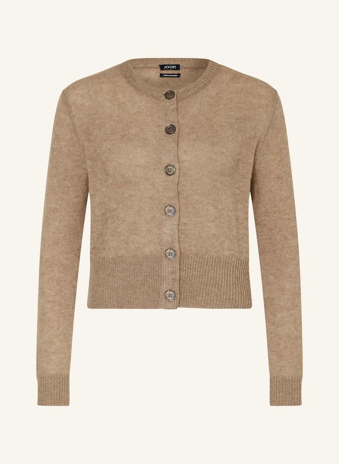 Joop! Strickjacke Karina Aus Cashmere beige Joop! Strickjacke Karina Aus Cashmere beige von Joop!