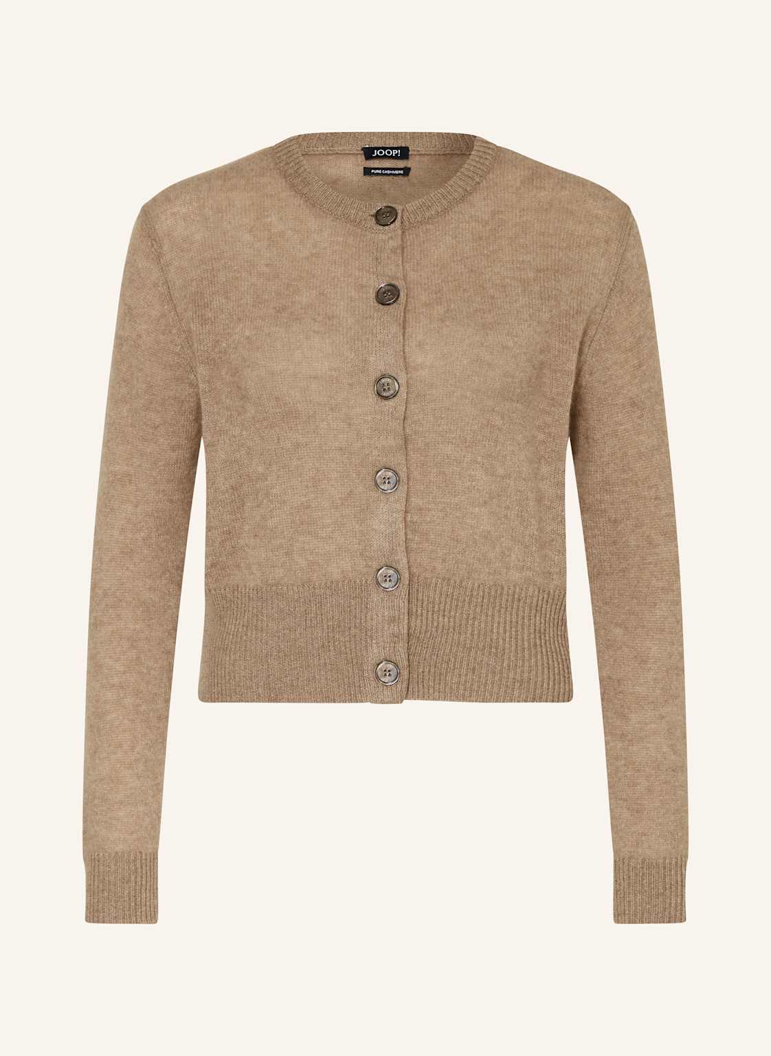 Joop! Strickjacke Karina Aus Cashmere beige von Joop!