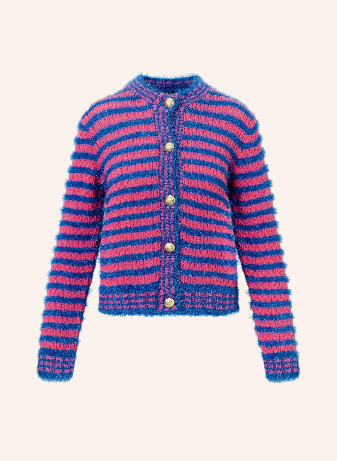 Joop! Strickjacke Mit Glitzergarn pink von Joop!