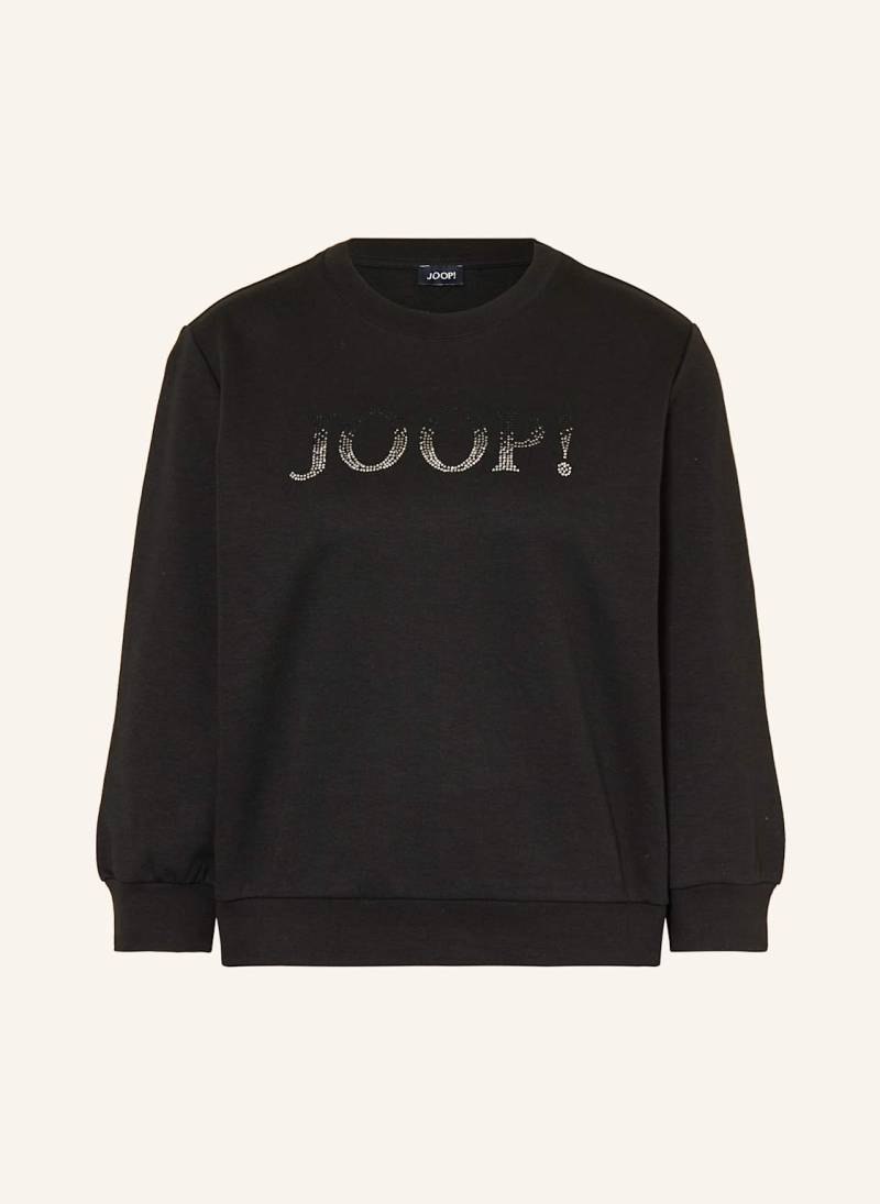 Joop! Sweatshirt Mit Schmucksteinen schwarz von Joop!