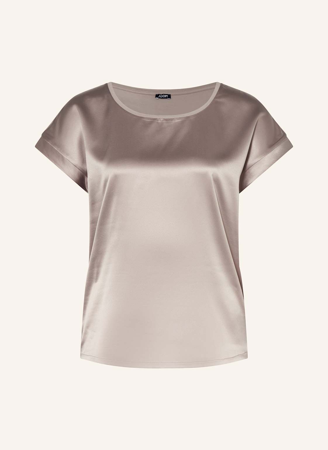 Joop! T-Shirt Taila Im Materialmix beige Joop! T-Shirt Taila Im Materialmix beige von Joop!