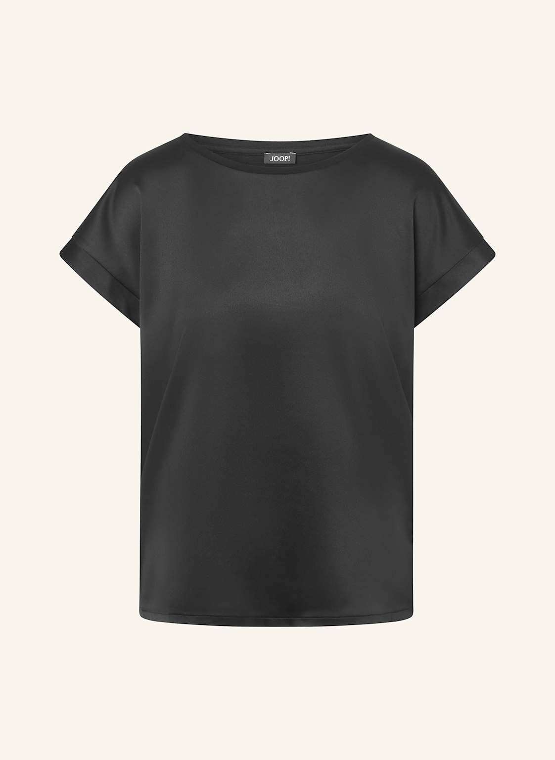 Joop! T-Shirt Taila Im Materialmix schwarz Joop! T-Shirt Taila Im Materialmix schwarz von Joop!