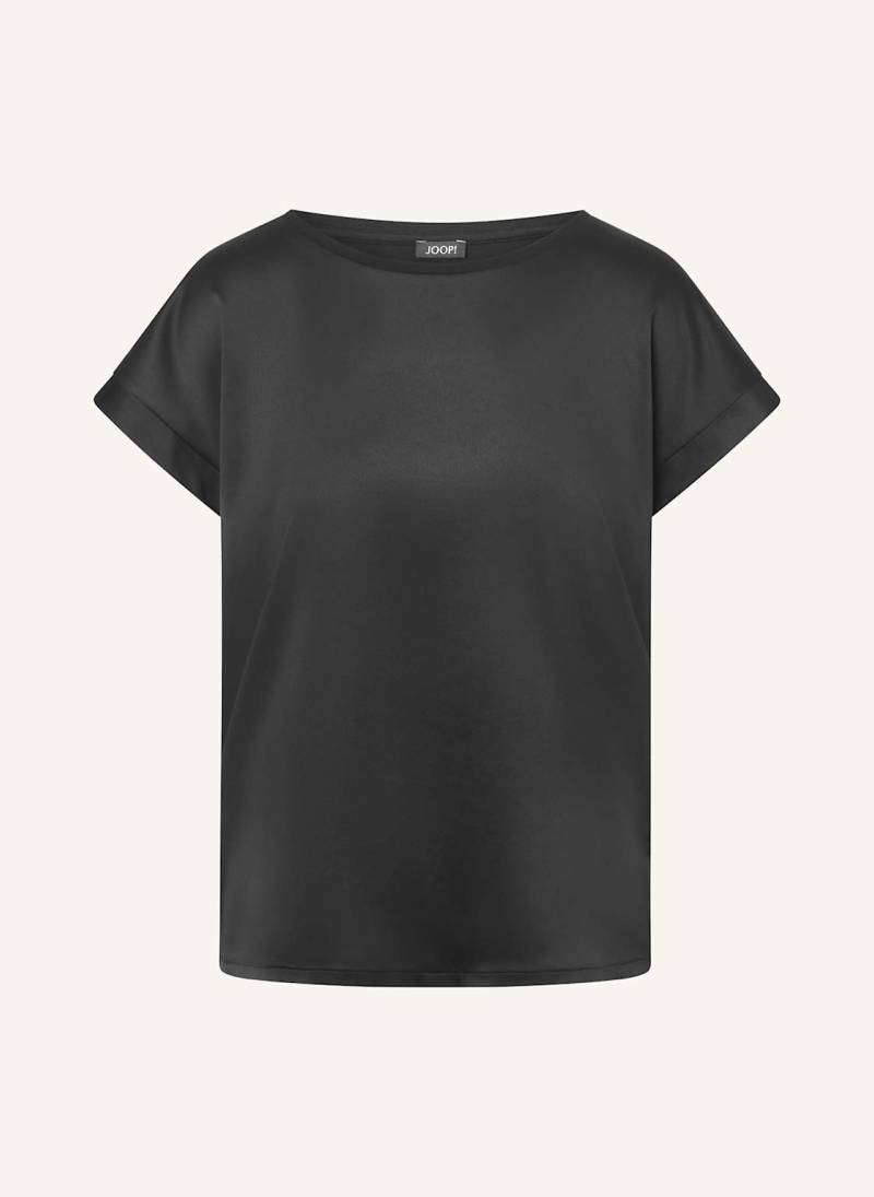 Joop! T-Shirt Taila Im Materialmix schwarz von Joop!