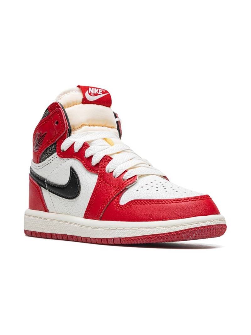 Jordan Kids Air Jordan 1 High Retro High OG "Chicago Lost & Found" sneakers - Red von Jordan Kids