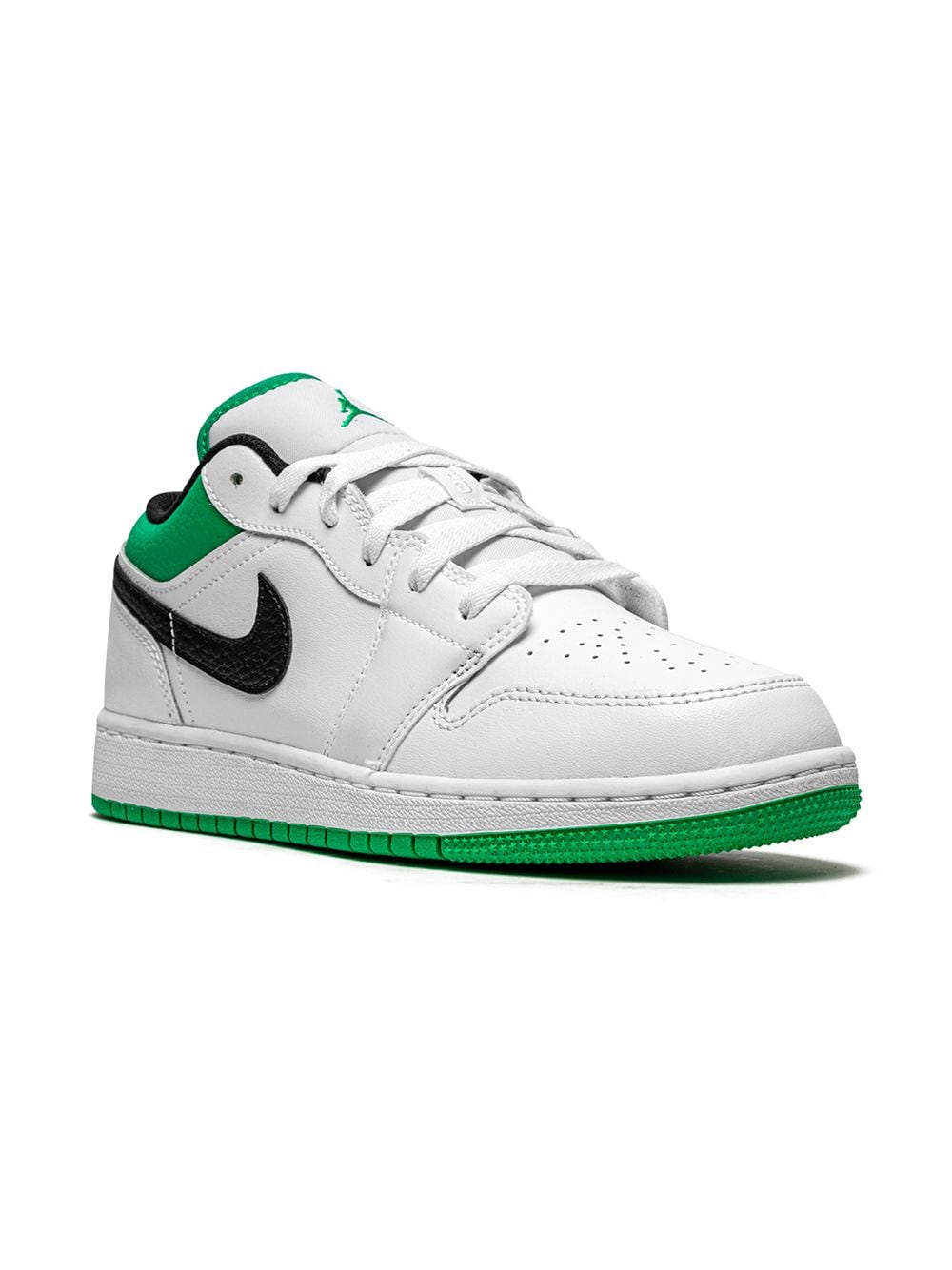 Jordan Kids Air Jordan 1 Low "White/Stadium Green" sneakers von Jordan Kids