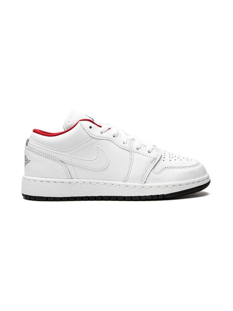 Jordan Kids Air Jordan 1 Low "White/Red" sneakers von Jordan Kids