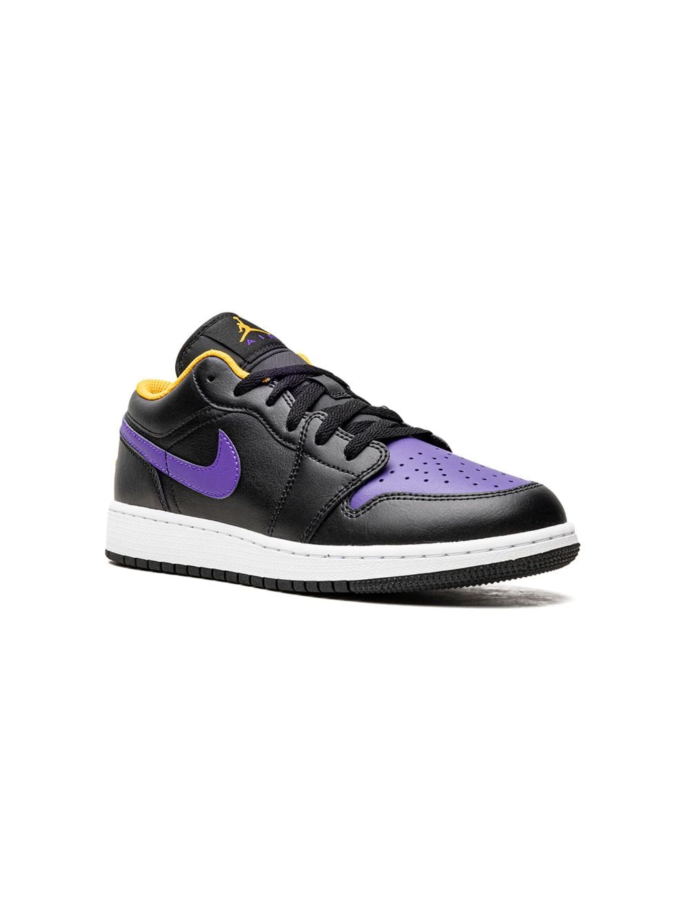 Jordan Kids Air Jordan 1 Low "Lakers" sneakers - Black von Jordan Kids