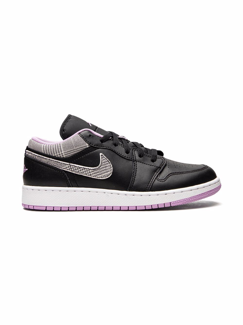 Jordan Kids Air Jordan 1 Low "Houndstooth" sneakers - Black von Jordan Kids