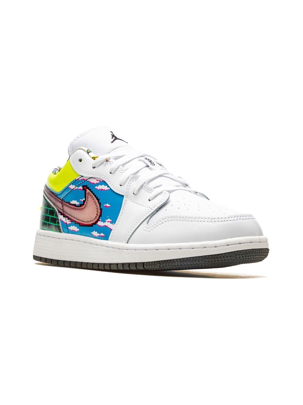 Jordan Kids Air Jordan 1 Low "Old School Gaming" sneakers - White von Jordan Kids