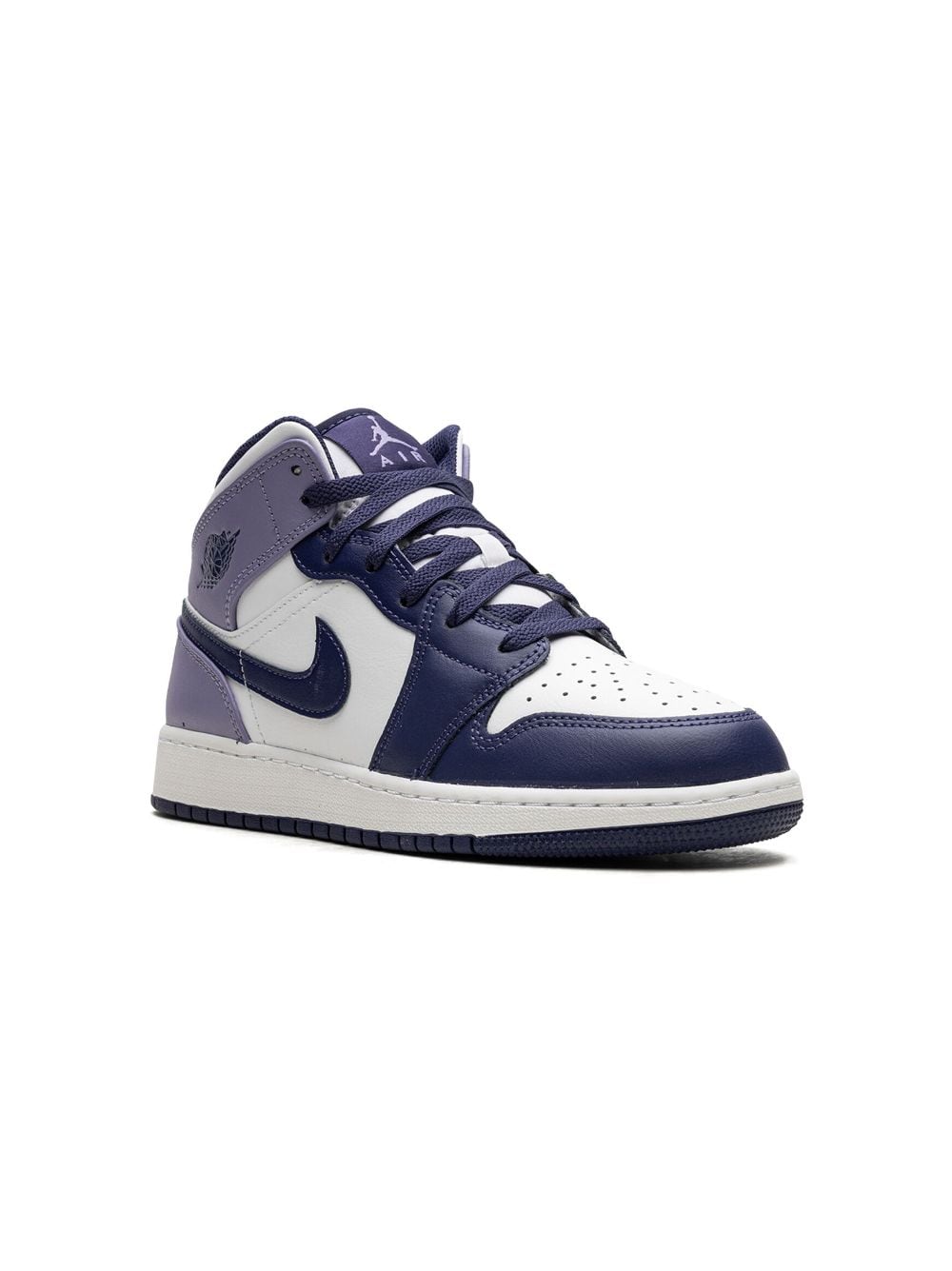 Jordan Kids Air Jordan 1 Mid "Blueberry" sneakers - Purple von Jordan Kids