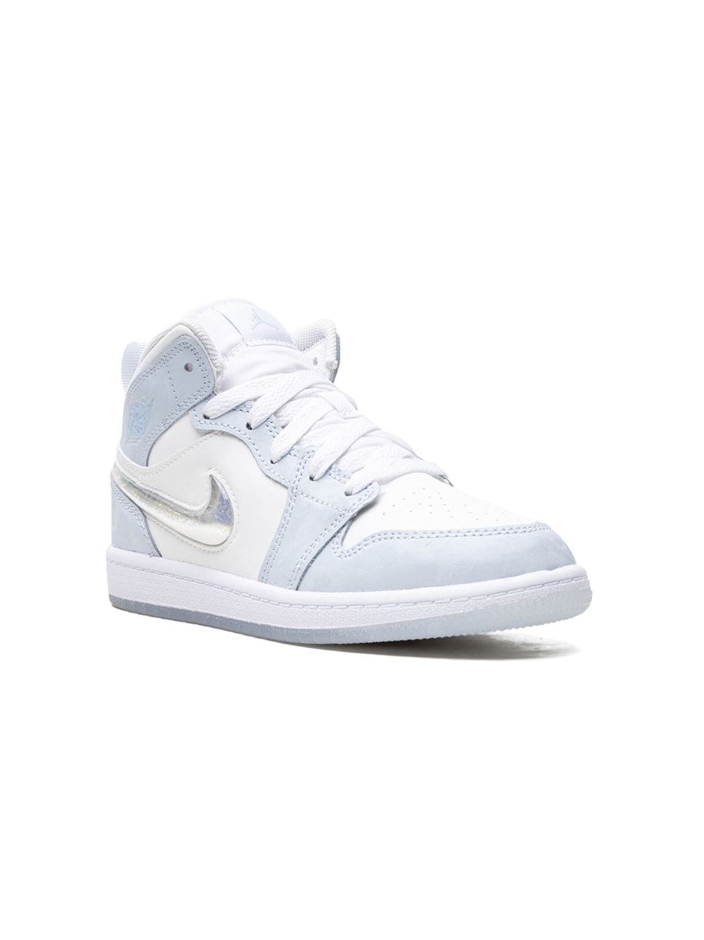 Jordan Kids Air Jordan 1 Mid "Glitter Swoosh" sneakers - Blue von Jordan Kids