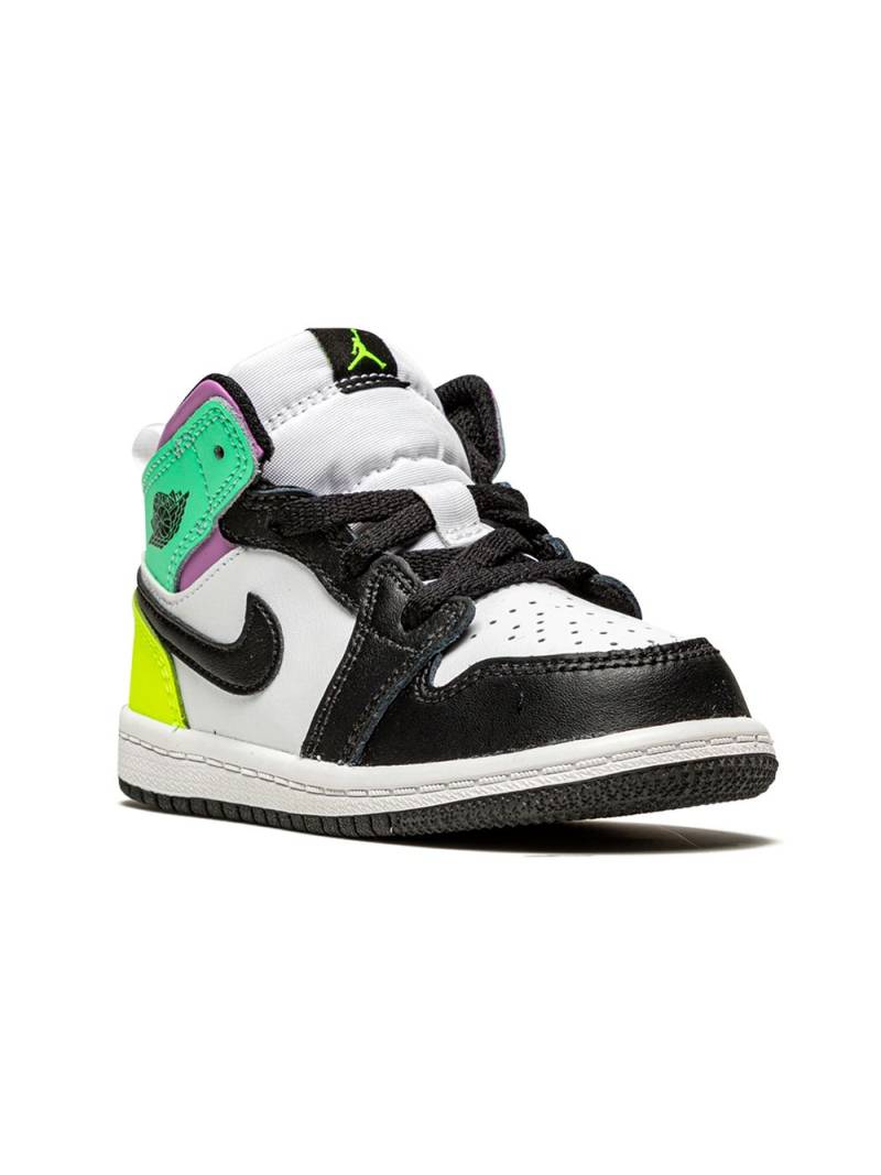 Jordan Kids Air Jordan 1 Mid "Pastel" sneakers - White von Jordan Kids