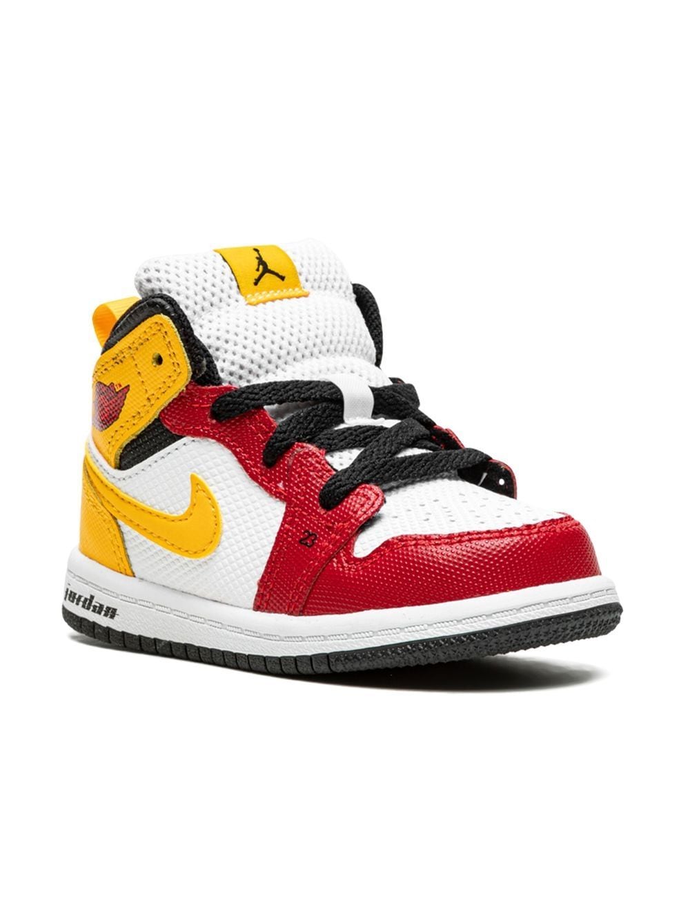 Jordan Kids Jordan 1 Mid SE sneakers - White von Jordan Kids