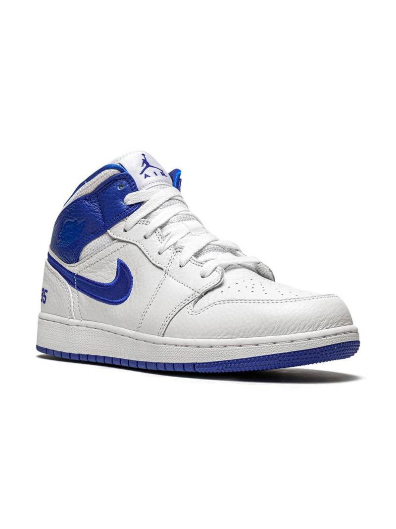 Jordan Kids Air Jordan 1 Mid SE "85" sneakers - White von Jordan Kids