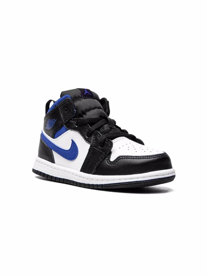 Jordan Kids Air Jordan 1 Mid "Game Royal" sneakers - White von Jordan Kids