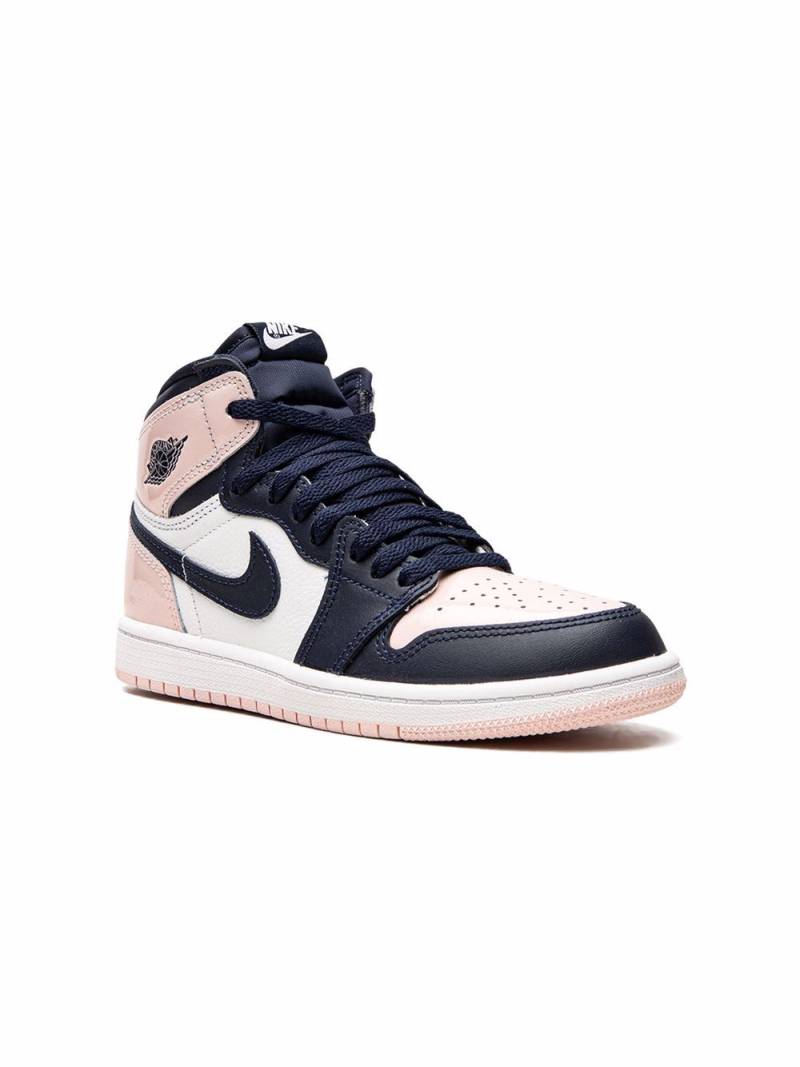 Jordan Kids Air Jordan 1 Retro High OG "Bubble Gum" sneakers - White von Jordan Kids