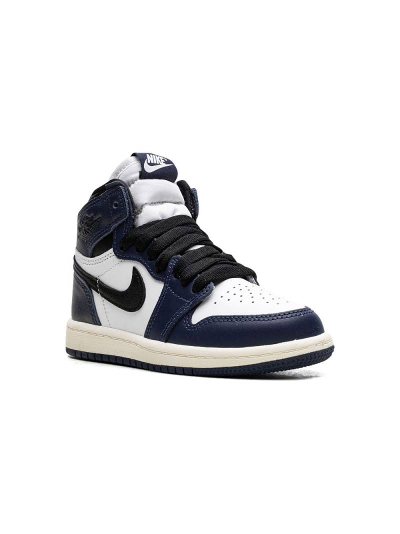 Jordan Kids Air Jordan 1 Retro High OG "Midnight Navy" sneakers - Blue von Jordan Kids