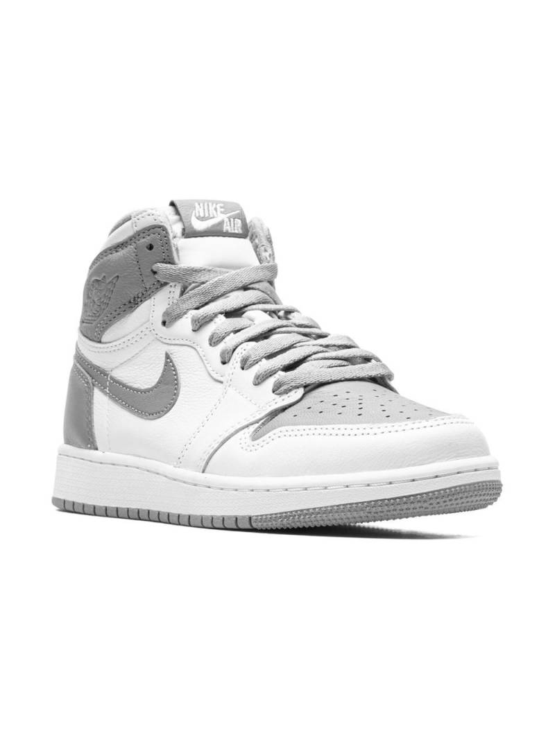 Jordan Kids Air Jordan 1 Retro High OG "Stealth" sneakers - White von Jordan Kids