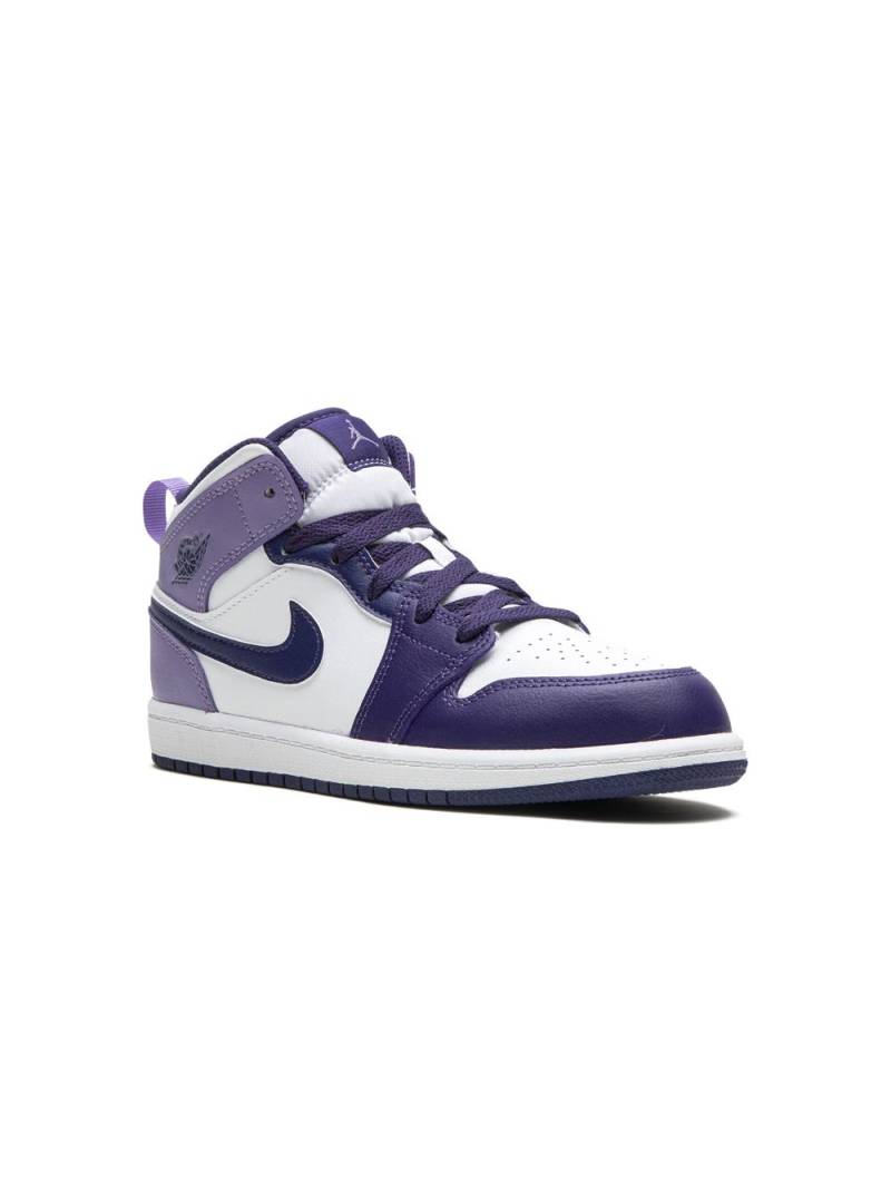 Jordan Kids Air Jordan 1 "Sky J Purple" Mid sneakers von Jordan Kids