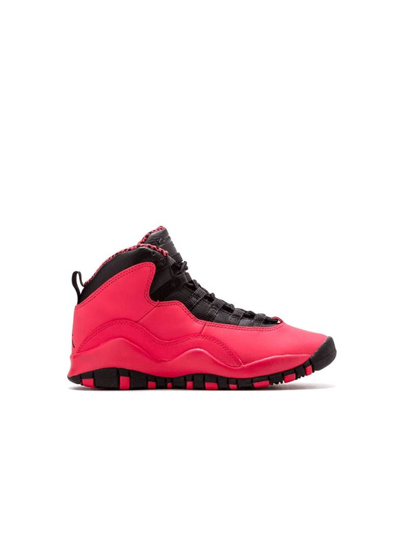 Jordan Kids Air Jordan 10 Retro "Fusion Red" sneakers - Pink von Jordan Kids