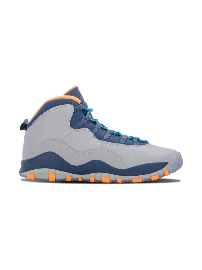 Jordan Kids Air Jordan 10 Retro "Bobcats" sneakers - Grey von Jordan Kids