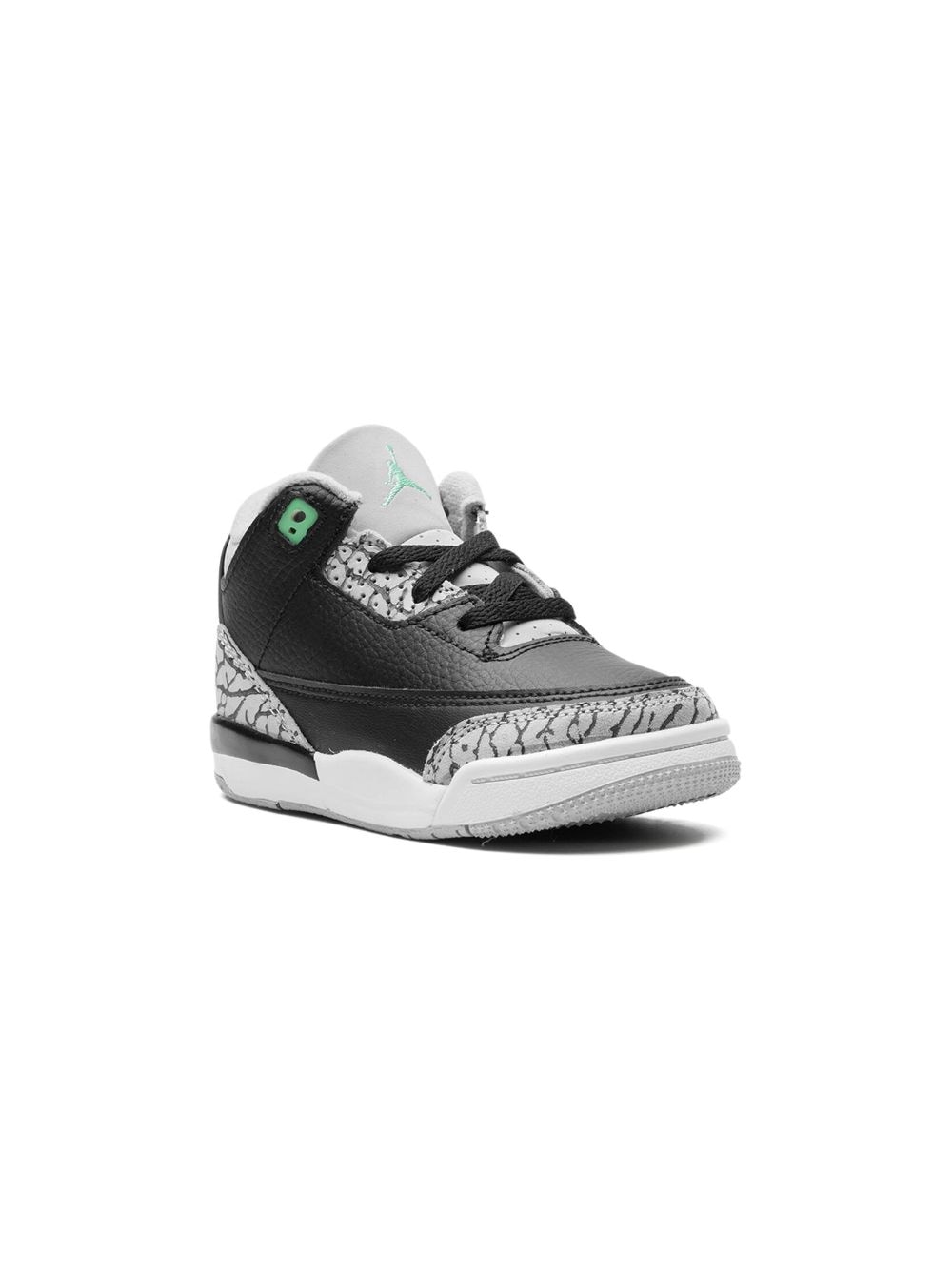 Jordan Kids Air Jordan 3 "Green Glow" sneakers - Black von Jordan Kids